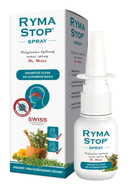 Dr.Weiss RymaSTOP bylinný nosní sprej 30 ml