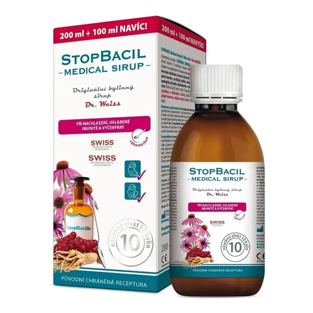 Dr.Weiss Stopbacil sirup 300 ml
