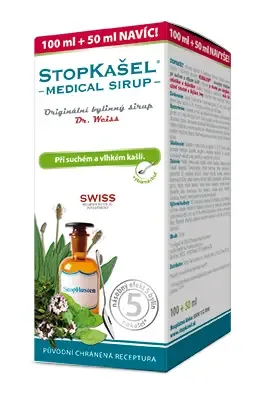 Dr.Weiss STOPKAŠEL Medical sirup 100+50 ml