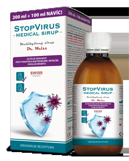 Dr. Weiss STOPVIRUS Medical sirup 300 ml