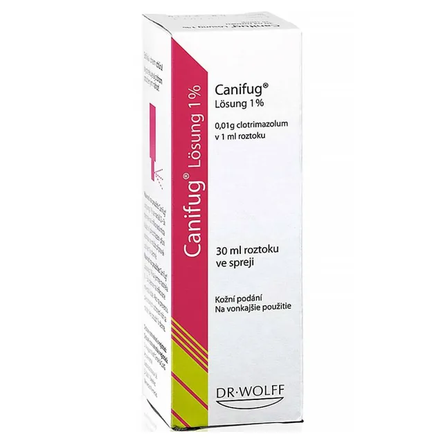 DR. WOLFF CANIFUG-LÖSUNG 1% Roztok k zev. užití 30 ml