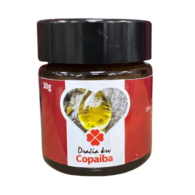 Dračí krev – Copaiba krém s CBD - 30 g - Trávniček