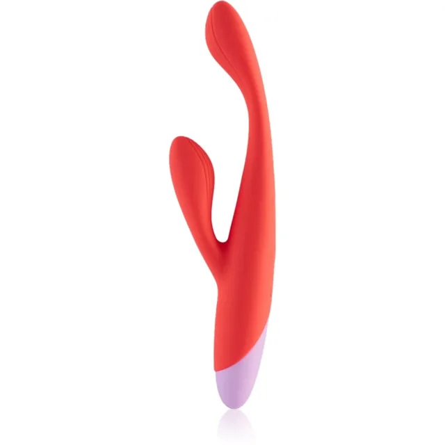 Dream Toys Love Signal Double Beat vibrátor se stimulátorem klitorisu 19 cm