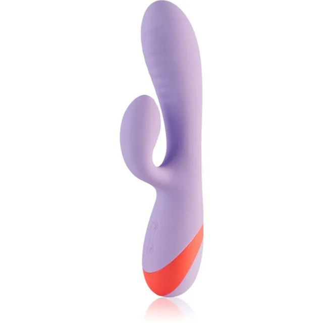 Dream Toys Love Signal Twin Toned Duo vibrátor se stimulátorem klitorisu 19 cm