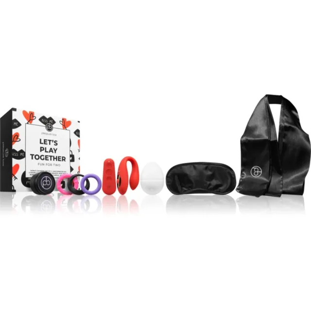 Dream Toys Pleasure Box Let's Play Together sada erotických pomůcek