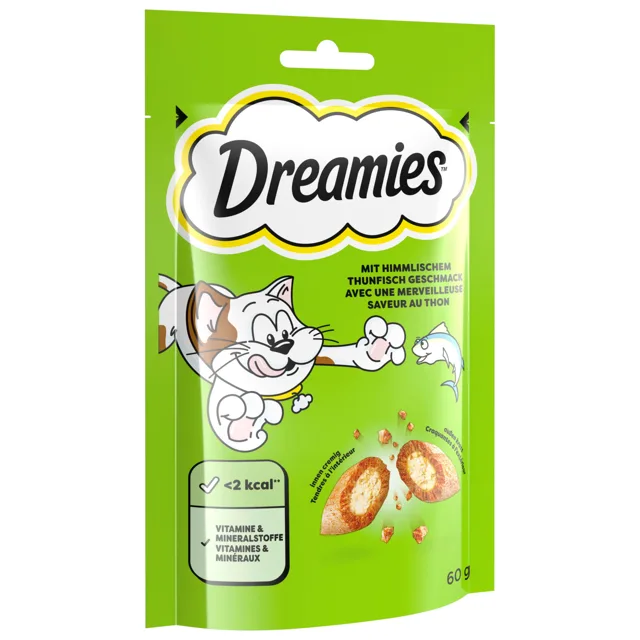Dreamies Cat pochoutka, 60 g - s tuňákem (60 g)