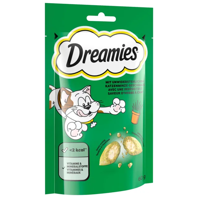 Dreamies Cat pochoutka, 60 g - se šantou kočičí (2 x 60 g)