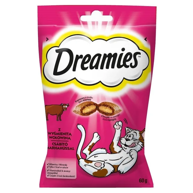DREAMIES Dreamies hovězím masem 0.06 kg