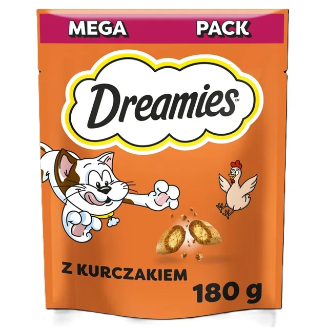 DREAMIES Mega Kuřecí 180g