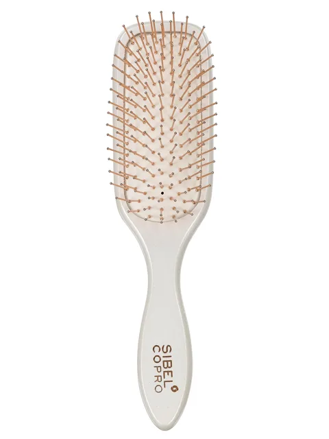 Dřevěný kartáč s měděnými štětinami Sibel Copro Medium - 50 x 210 mm (8470223) + dárek zdarma