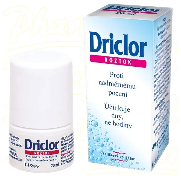 Driclor sol.roll-on 20ml