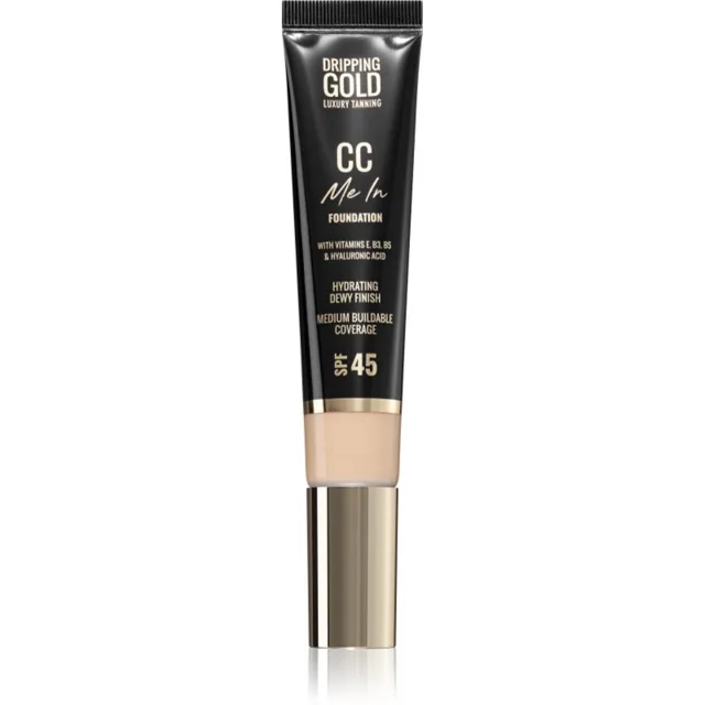 Dripping Gold CC Me In lehký make-up SPF 45 odstín 04 Beige 32 ml