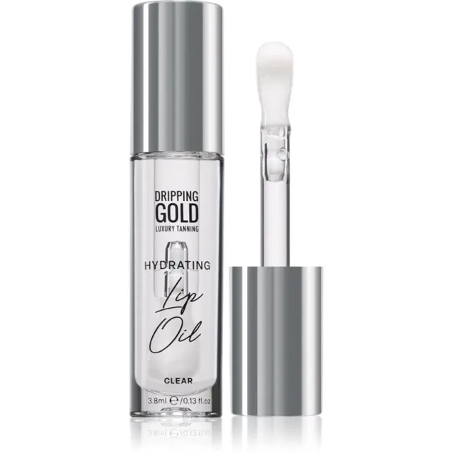 Dripping Gold Hydrating Cherry Gloss olej na rty s hydratačním účinkem odstín Clear 3.8 ml