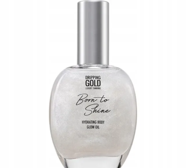 Dripping Gold Tělový olej Born to Shine Silver Hydrating Body Glow Oil 50 ml