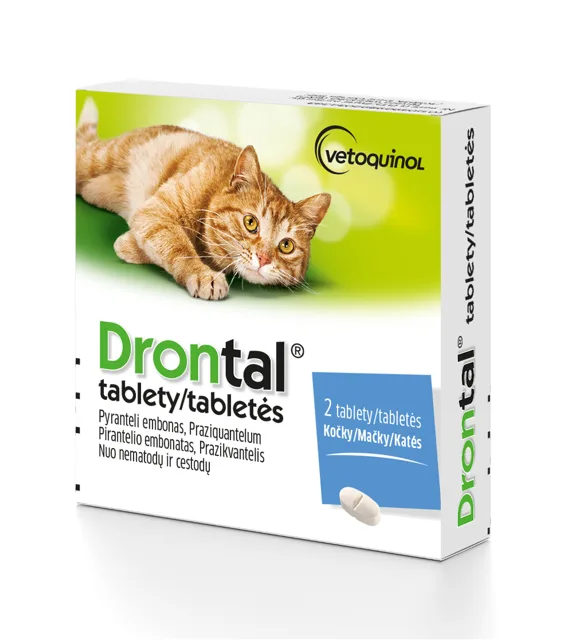 Drontal kočky 2 tablety