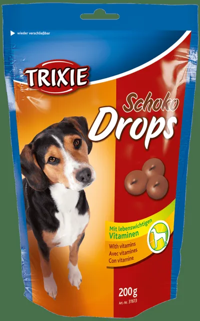 Dropsy pro psy Trixie čokoládové 200g