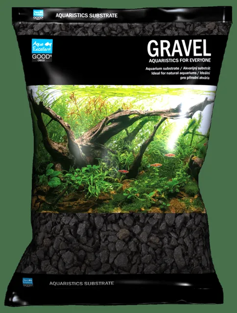 Drť Aqua Excellent černá 4-8 mm 3kg