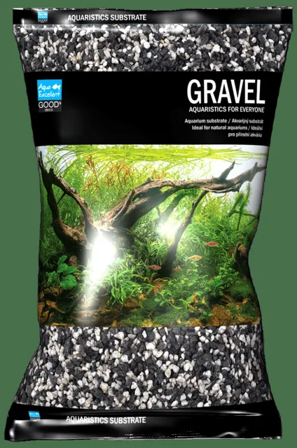 Drť Aqua Excellent černo-bílá 4-8 mm 8kg