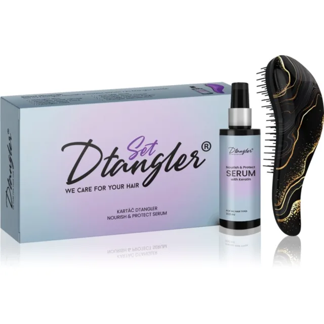 Dtangler We Care For Your Hair Set dárková sada na vlasy DeLuxe 2 ks