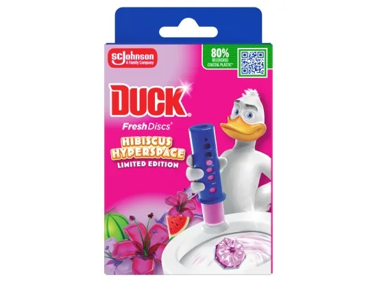 Duck Fresh Discs WC čistič Hibiscus Hyperspace 36 ml