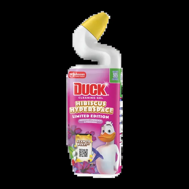 Duck WC čistič Hibiscus Hyperspace 750 ml