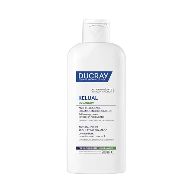 DUCRAY Kelual Squanorm Šampon mastné lupy 200 ml