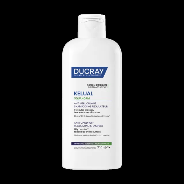 Ducray Kelual Squanorm Šampon na mastné lupy 200 ml