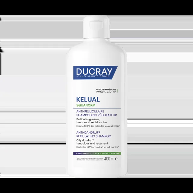 Ducray Kelual Squanorm Šampon na mastné lupy 400 ml
