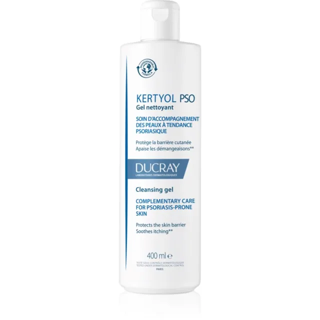 Ducray Kertyol P.S.O. mycí gel na obličej a tělo na lupénku 400 ml