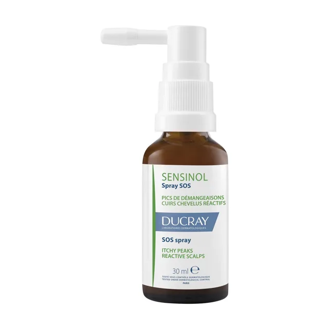 Ducray Sprej pro citlivou pokožku hlavy Sensinol (SOS Spray) 30 ml