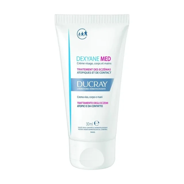 Ducray Zklidňující krém na obličej a tělo Dexyane MeD (Soothing Repair Cream) 30 ml
