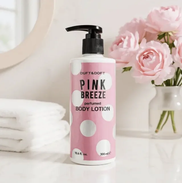 DUFT & DOFT - Pink Breeze Perfumed Body Lotion - Parfémované tělové mléko Pink Breeze - 300 ml