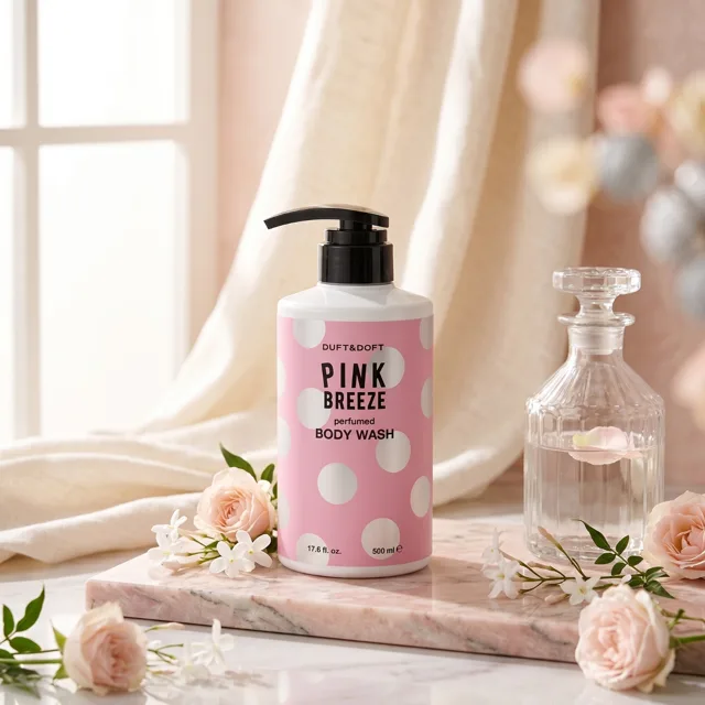 DUFT & DOFT - Pink Breeze Perfumed Body Wash - Parfémovaný sprchový gel Pink Breeze - 500 ml