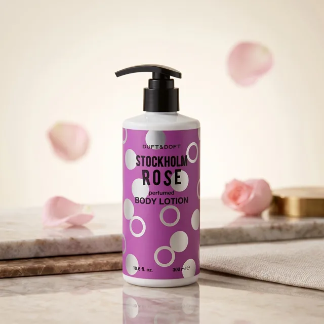 DUFT & DOFT - Stockholm Rose Perfumed Body Lotion - Parfémované tělové mléko Stockholm Rose - 300 ml