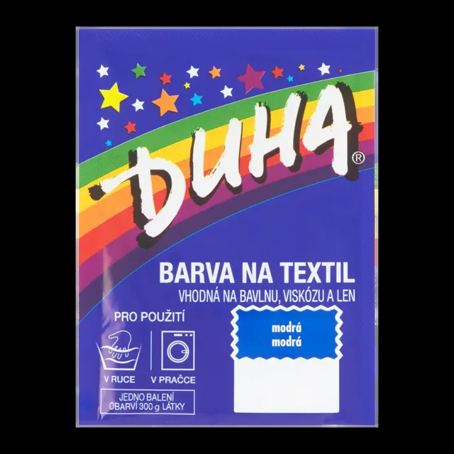 Duha Barva na textil modrá 15 g