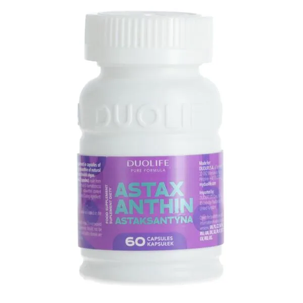 DUOLIFE Astaxanthin, 60 kapslí
