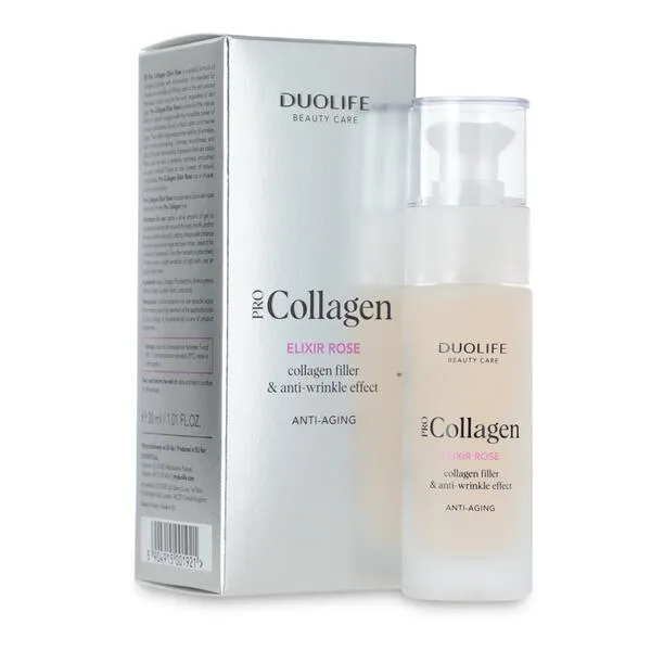 DUOLIFE Pro Collagen Elixir Rose, 30 ml