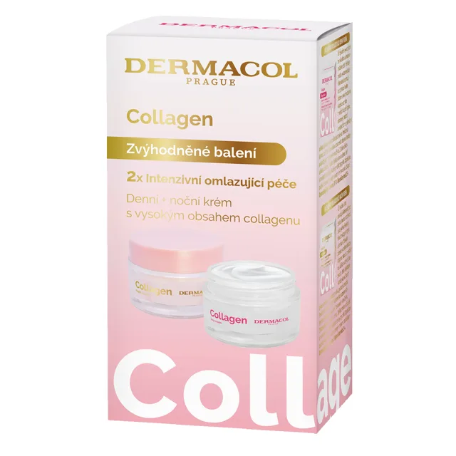 Duopack Collagen  denní + noční krém Dermacol - Oficiální e-shop Dermacol