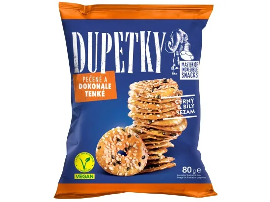 Dupetky černý & bílý sezam 80 g