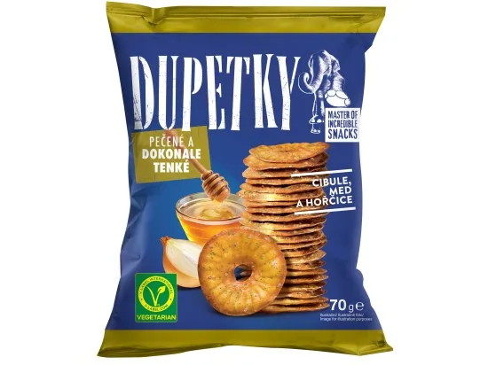 Dupetky cibule, med a hořčice 70 g