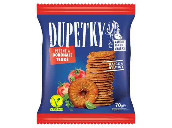 Dupetky rajče a bylinky 70 g