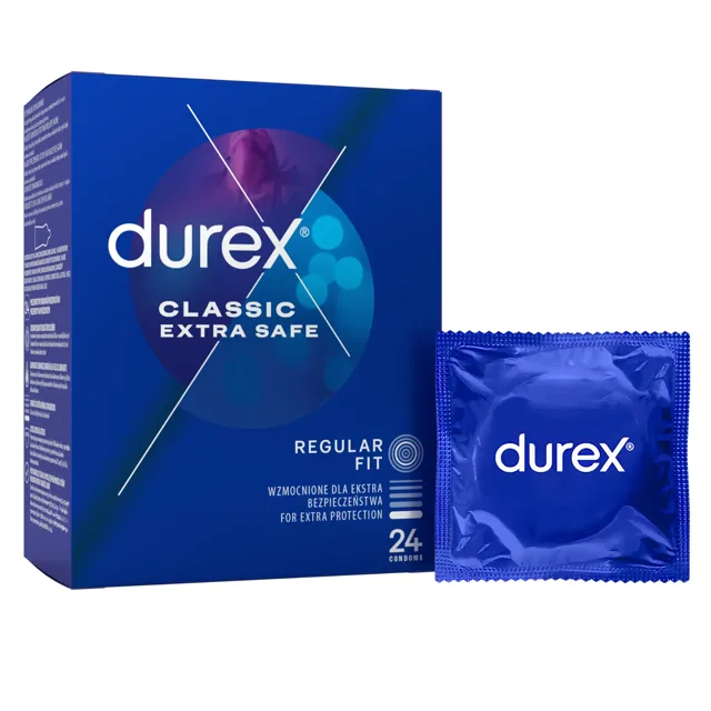 Durex Classic Extra Safe 24 ks