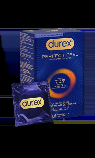 Durex Perfect Feel kondomy 16 ks