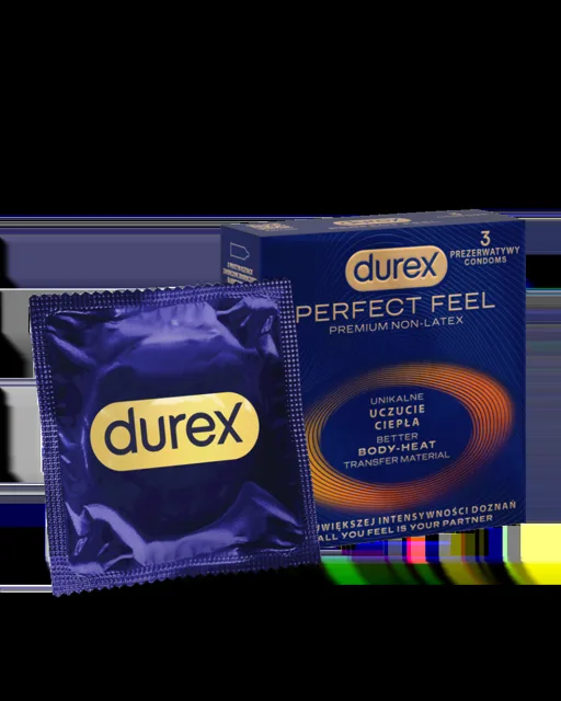 Durex Perfect Feel kondomy 3 ks