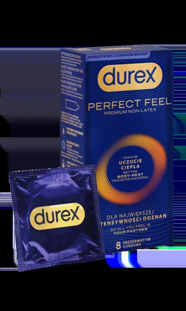 Durex Perfect Feel kondomy 8 ks