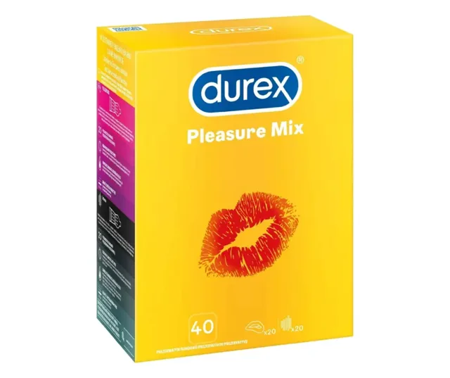 Durex Pleasure MIX 40 ks