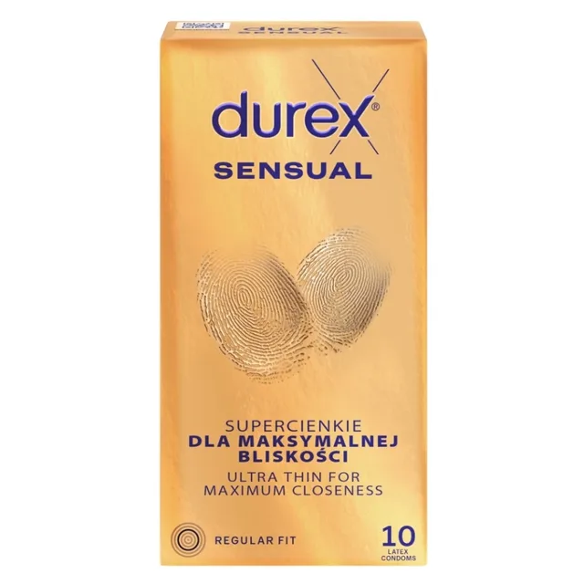 DUREX Sensual 10 kusů