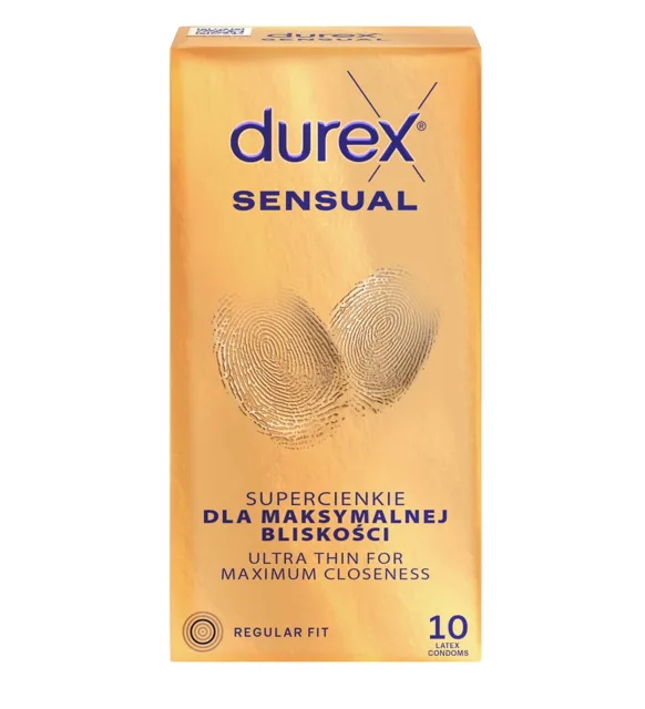Durex Sensual kondomy 10 ks