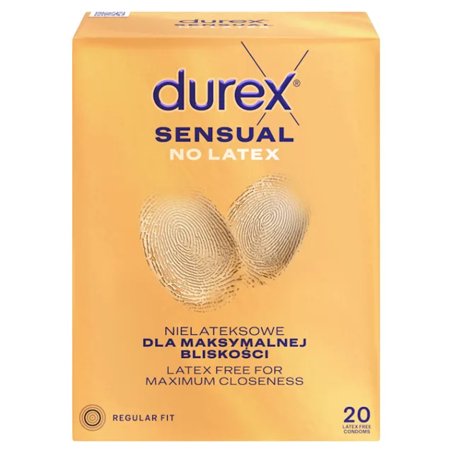 DUREX Sensual no latex 20 kusů