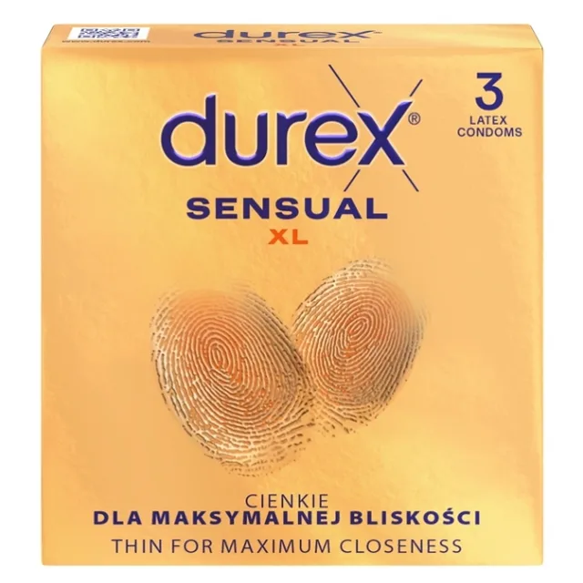 DUREX Sensual XL 3 kusy